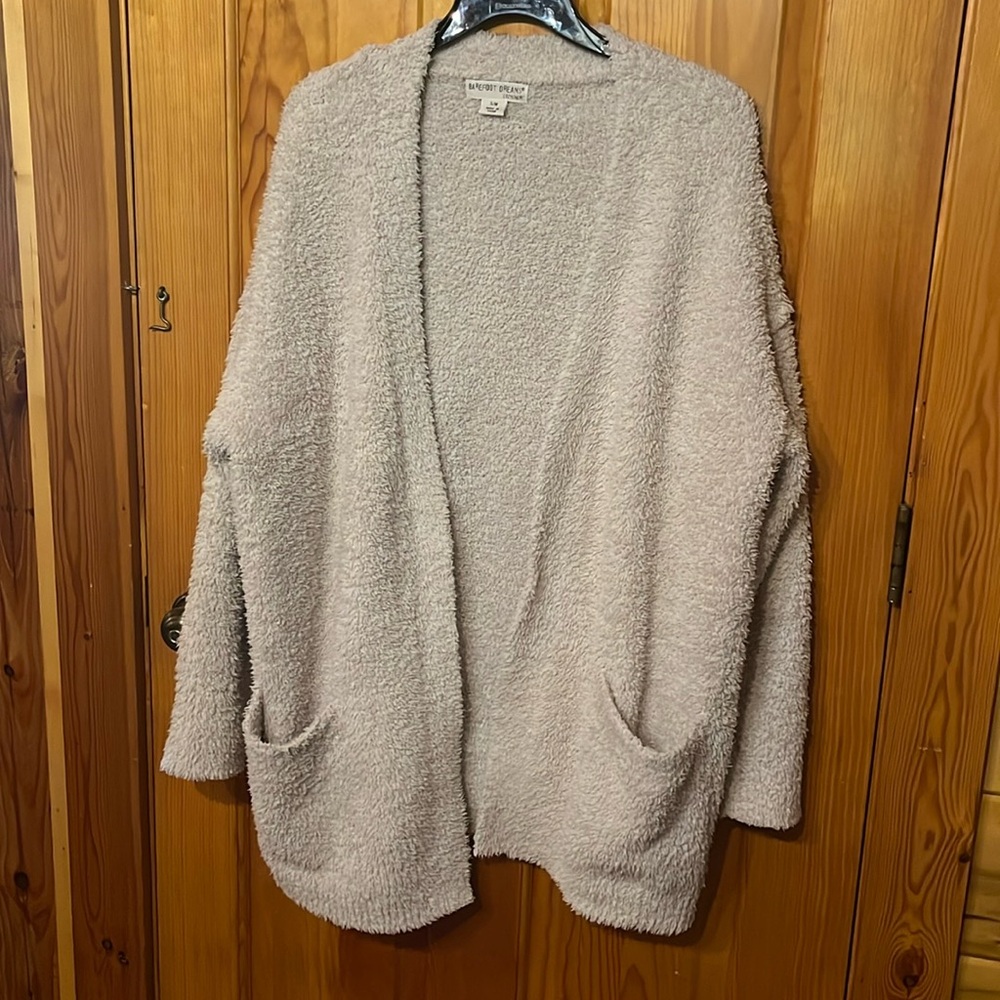 Barefoot Dreams cozychic ribbed knit cardigan